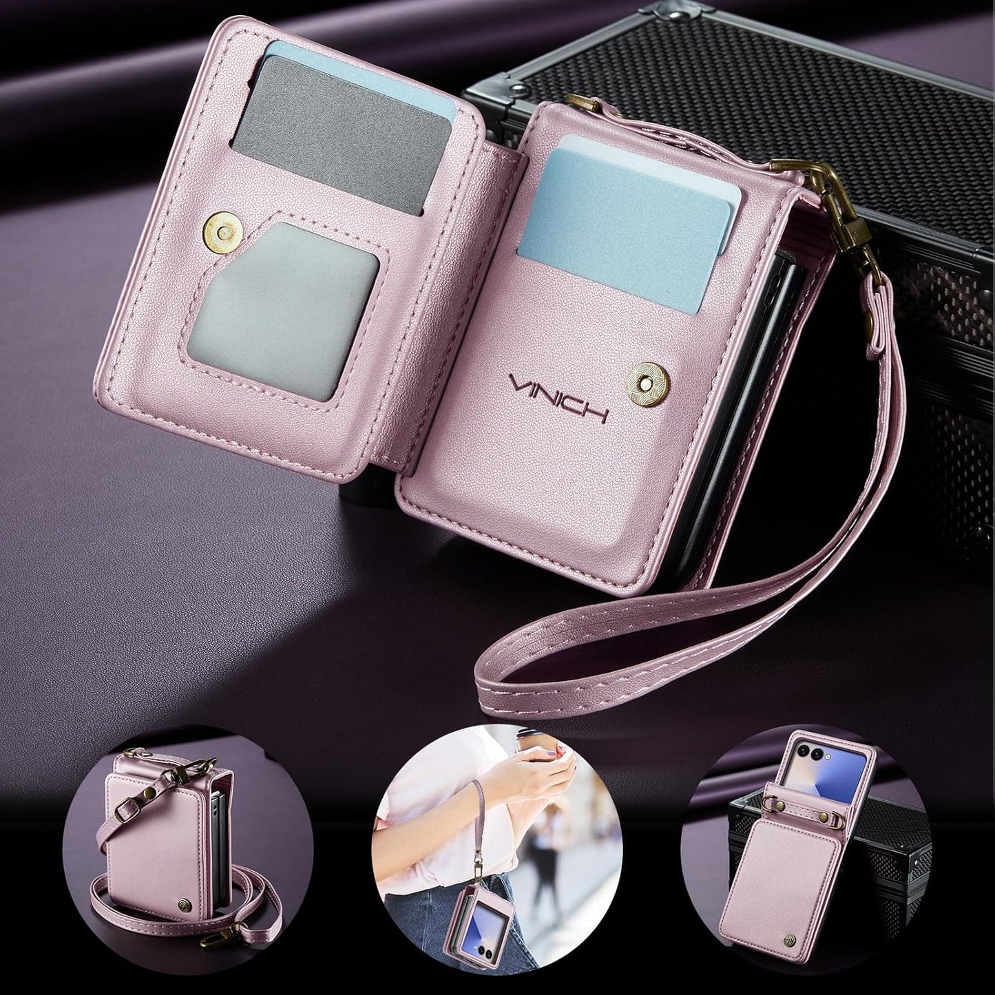 Vinich Samsung Galaxy Z Flip 7 - Rose Gold