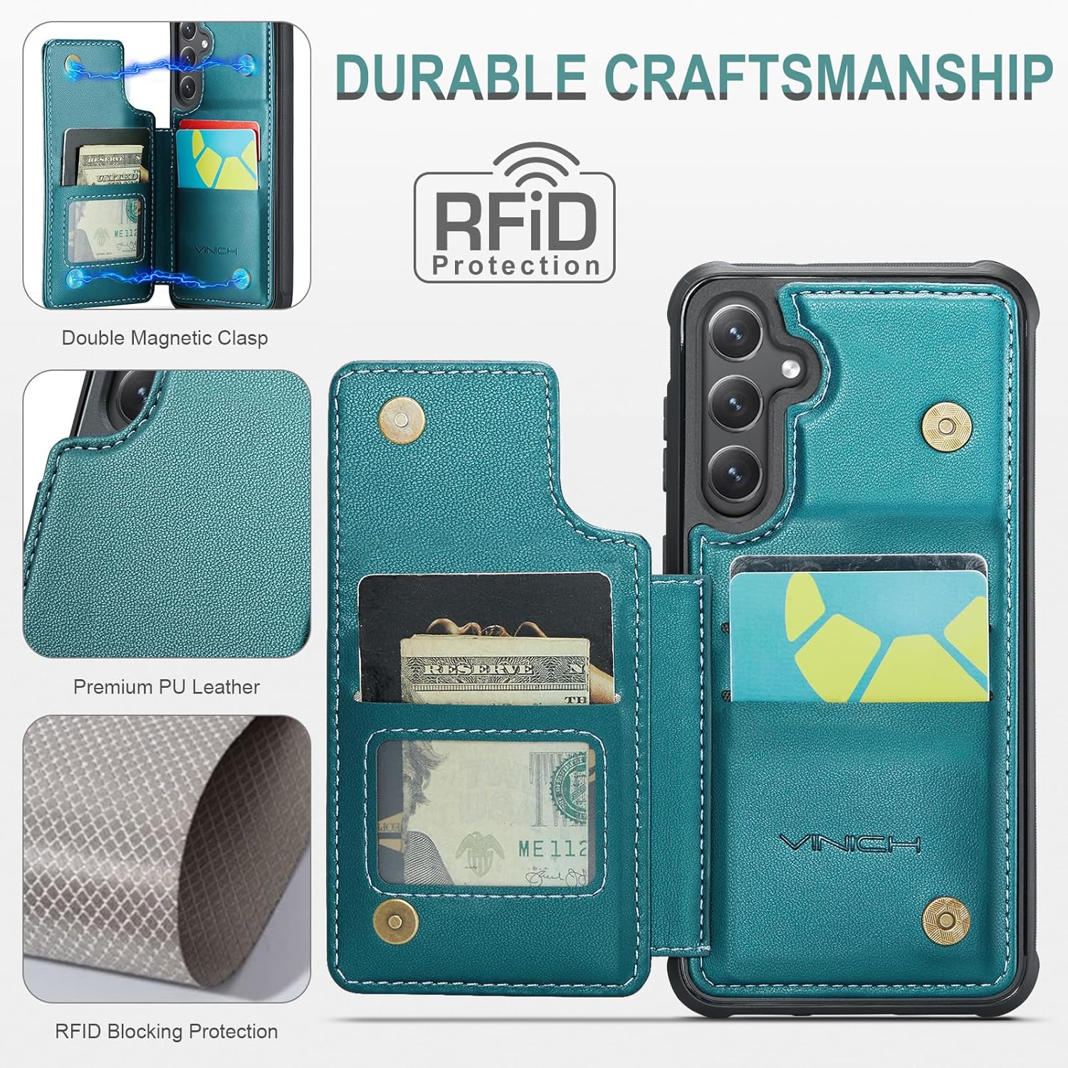 Vinich Samsung Galaxy S26 - Bluish Green