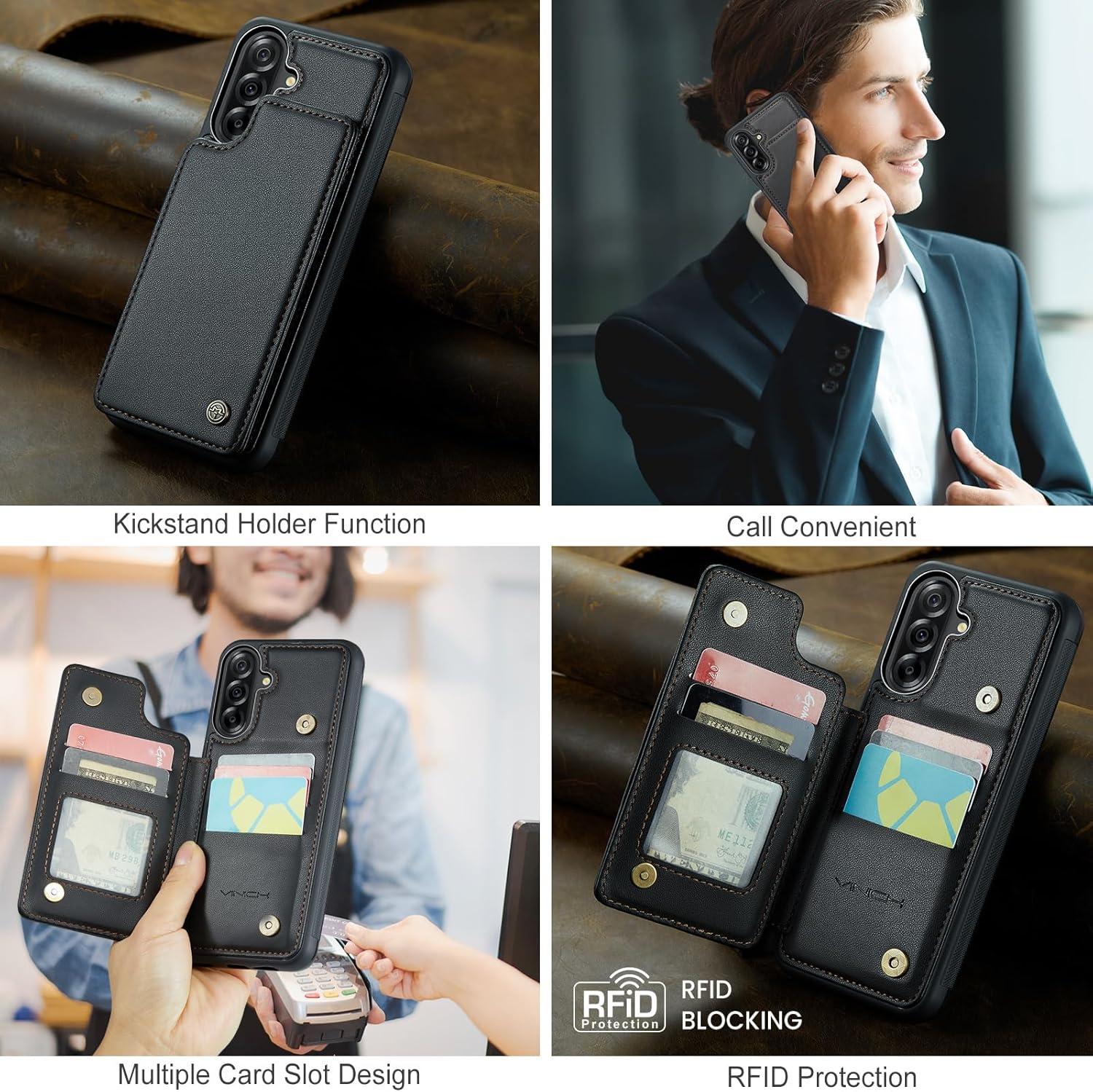 Vinich Samsung Galaxy A36 - Black