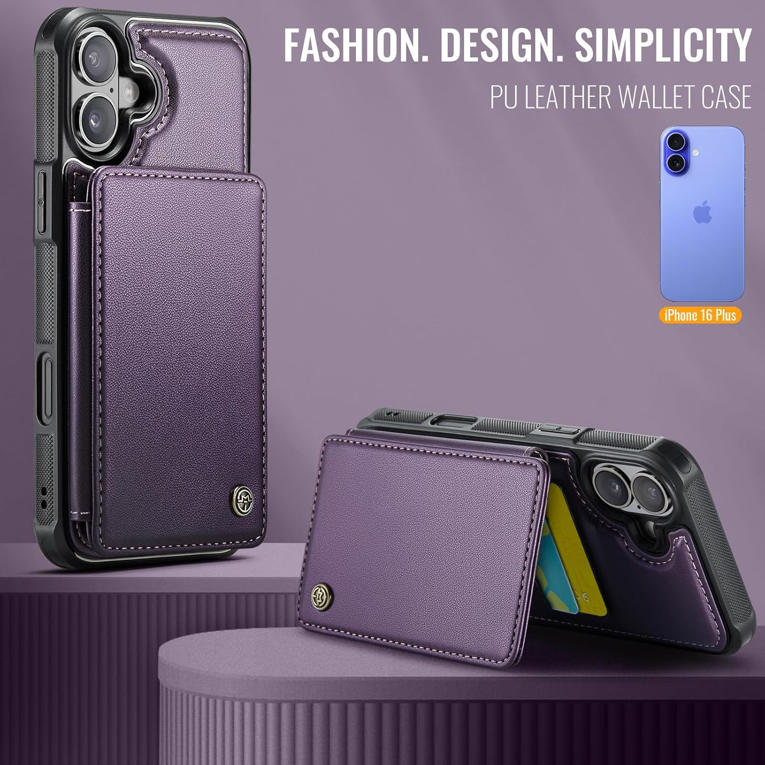 Vinich Apple iPhone 16 Plus - Purple
