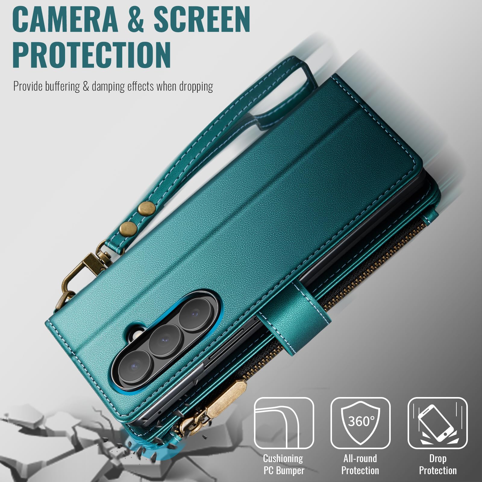 Samsung Galaxy Z Fold 7 - Bluish Green