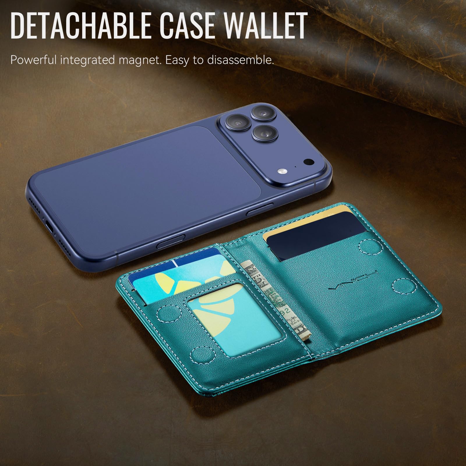 Magsafe Wallet - Bluish Green