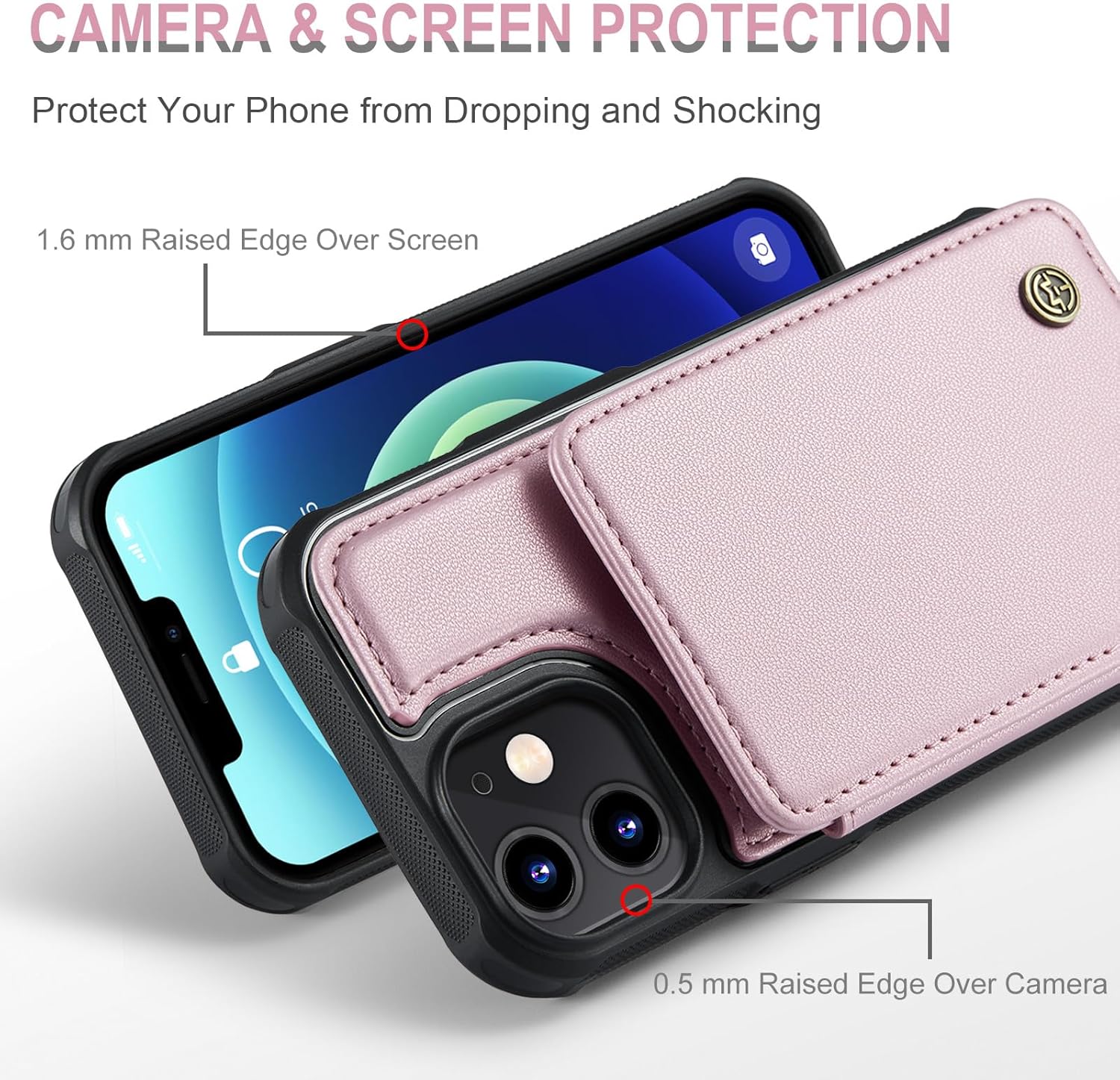 Vinich Apple iPhone 12 - Rose Gold